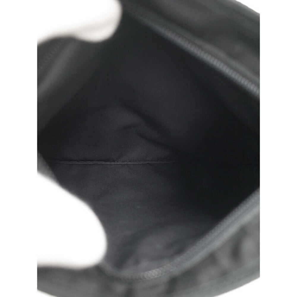 Prada messenger Crossbody saffiano bag Tessuto Black Leather Nero - Picture 3 of 9